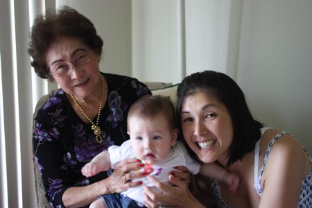 Great Grandma Murashige, Mommy and Me
