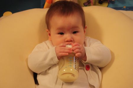 I'm just going to chill over here and drink my milk. Cool?