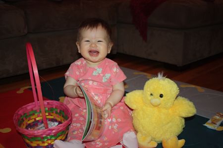 Happy Easter! Check out all the fun Easter presents that Maile's nanny, Megan, gave her!