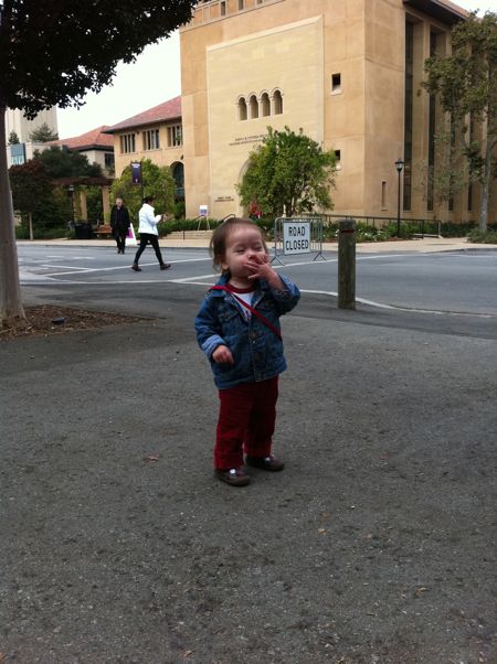 Good bye Stanford for now - we had a great weekend!