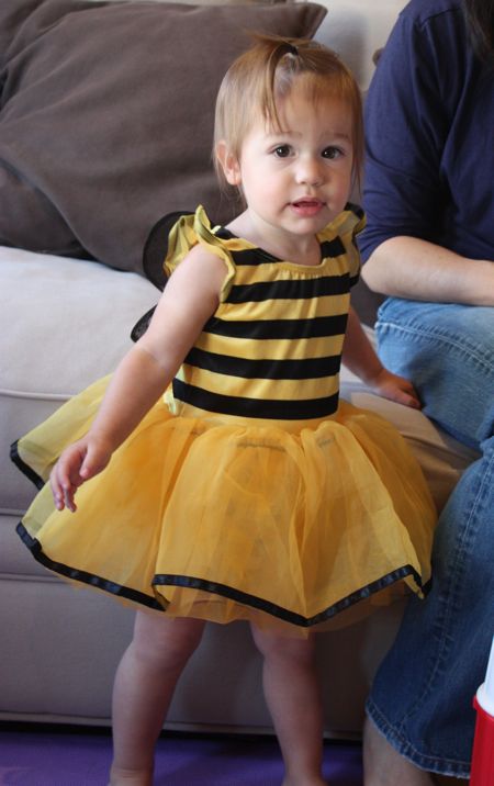 Allison, our host, was a bee...