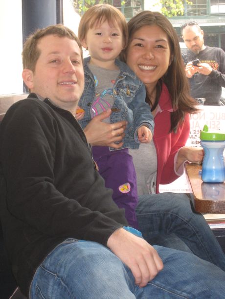 Matt, Chris and Maile - 21 months