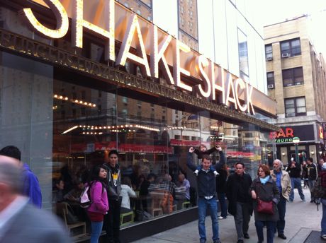 We started things off right by hitting the new Shake Shack location in Times Square, just a few blocks from our hotel.