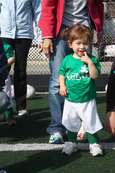 Maile Girl all decked out in her soccer gear!