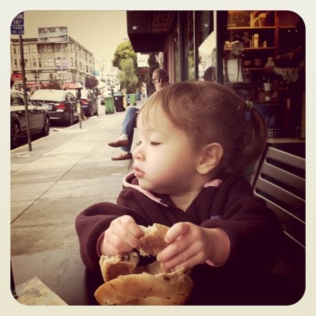 Deep thoughts and a bagel to start the weekend....