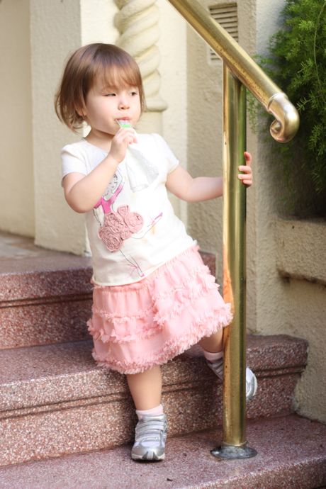 Hanging on the stoop