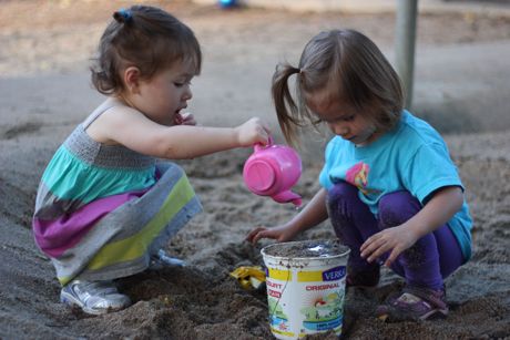 Maile and Allison hadn't seen each other in months, but fell back into playing just like old times!