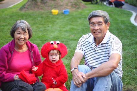 The best part of Grandma Gail's costume was that she was able to deliver it in person! Thank you Grandma Gail!