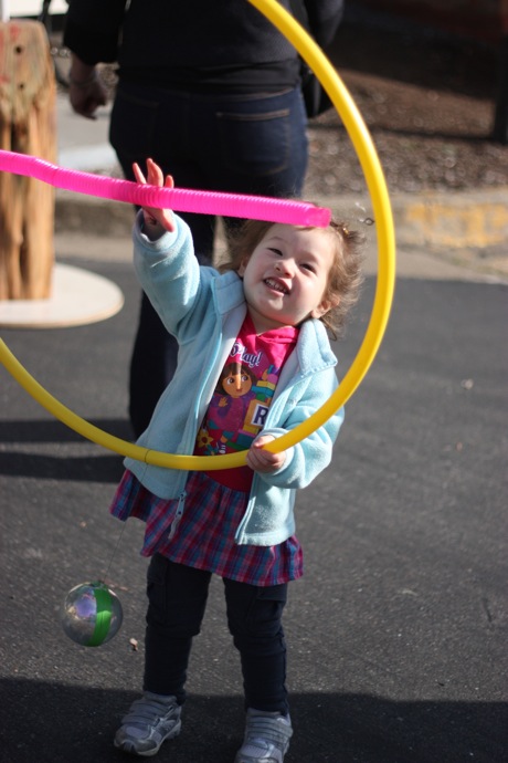 We've been to the museum a couple times already, but this time Maile was old enough to really enjoy it and engage in most of the activities...