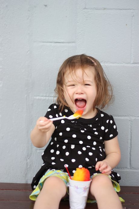 The older I get, the more I enjoy the shave ice!