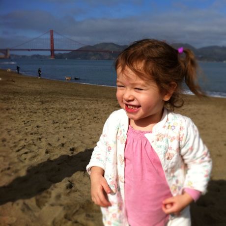 Beautiful day. Check. Beautiful View. Check. Beautiful Little Girl. Check!