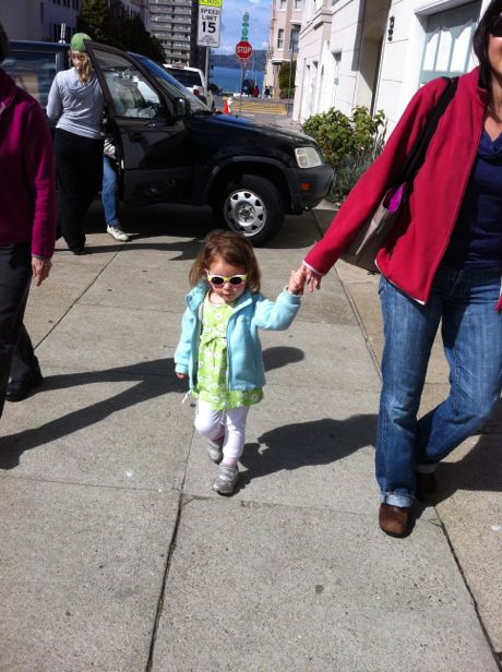 Maile Girl stylin' as she hits the SF streets!
