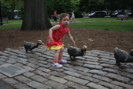 Look what I found! The ducklings!