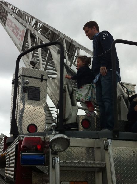 Maile Girl wanted to keep going up the ladder - I thought it best to stop where we were...