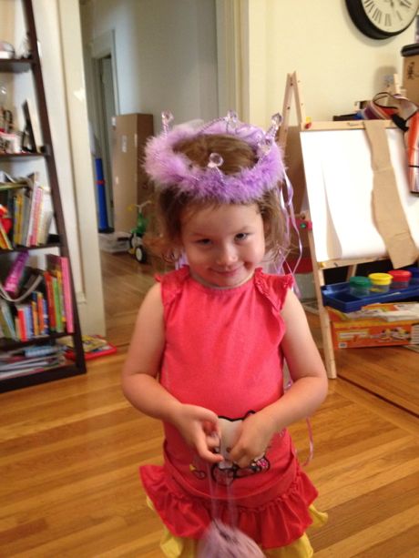 Maile, of course you can wear your princess tiara to the restaurant...