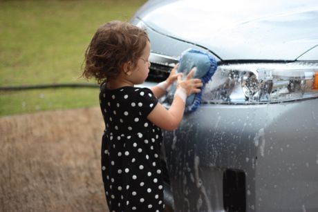 Papa taught me a good carwash is all about attention to detail