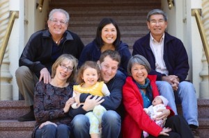 Maile, Lauren and BOTH sets of grandparents