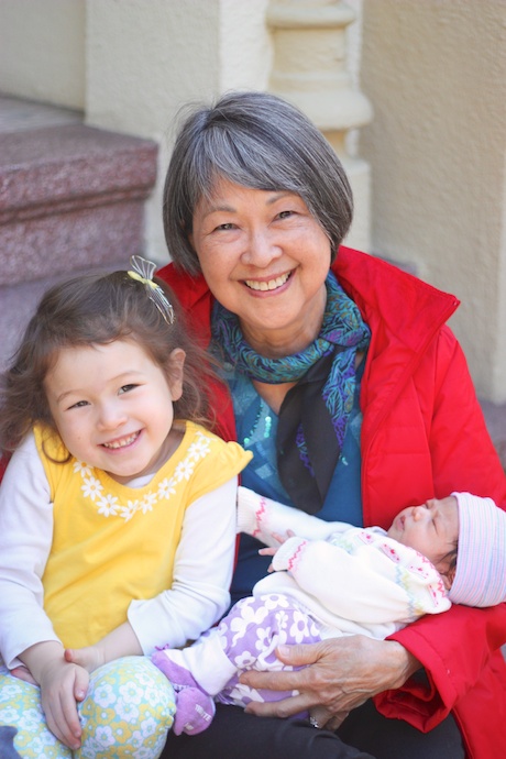 Grandma Gail and her (San Francisco) girls...