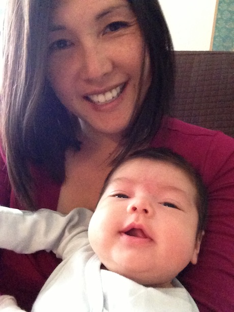Mommy & Lauren (2 months)
