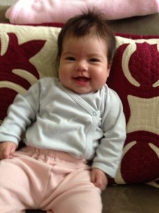 - love our smiling little girl!