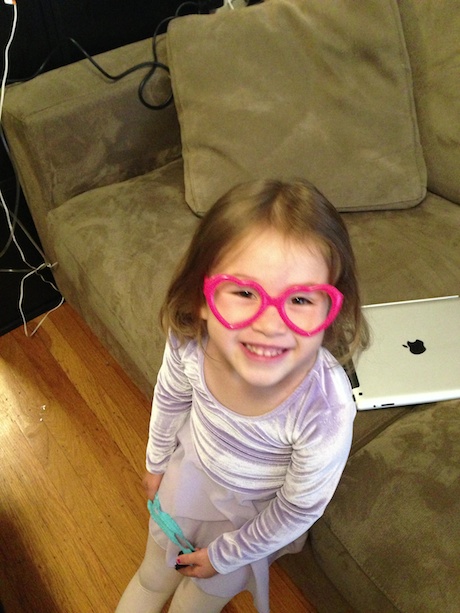 Maile Girl posing with her new glasses look...
