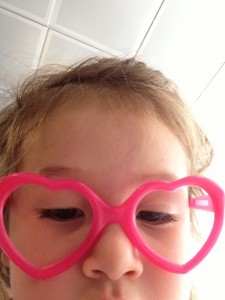 I found this picture on my phone - apparently, Maile was checking out her look using the camera... Yikes.