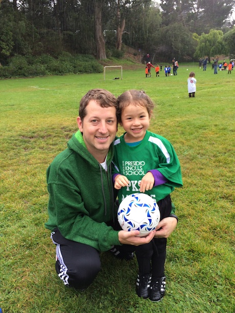 Coach Daddy and Maile Girl ready to rock!