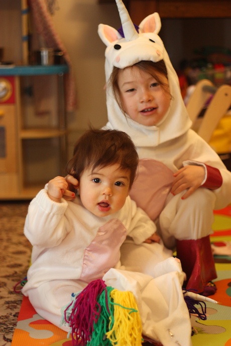 Meet the two cutest unicorns this side of San Francisco...