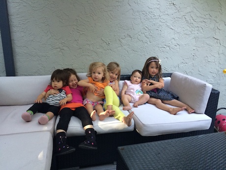 Lauren, Maile, Kate, Hannah, Willa and Sophie