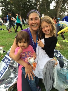 Mommy and her girls - I couldn't ask for a better role model for my two girls!