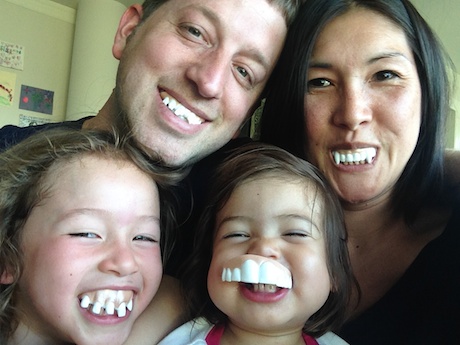Family shot - what great teeth!