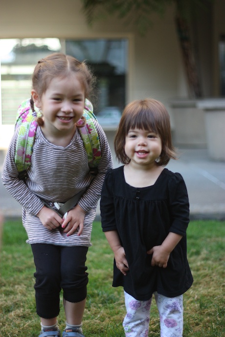 Maile and Lauren - Lauren will need to wait one more year before joining her big sister at PKS