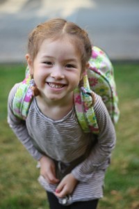 Here she is, Maile Girl at 5 ready to start Kindergarten!