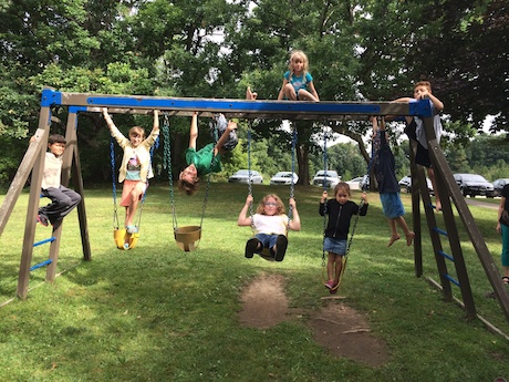 One of my favorite pictures from the weekend - one of those you look back on in 20-30 years. From left to right: Cooper, Olivia, Max, Rachel, Katie, Maile, Caleb, Aidan