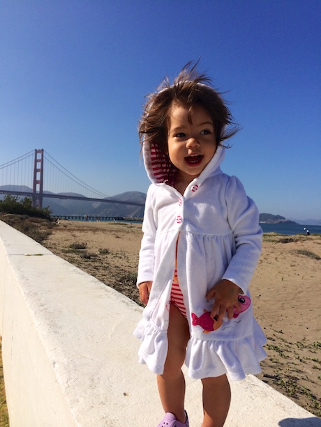 My little San Francisco girl