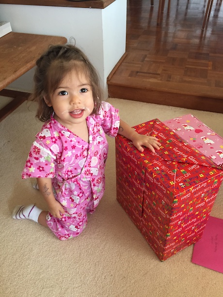 Yes, Lauren, that present is for you!