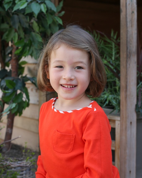 Maile's Kindergarten School Picture (5.5 years old)