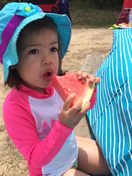 ... and, of course, we had plenty of watermelon all weekend!