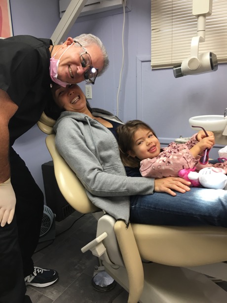 First stop, getting our teeth all cleaned - and more cavities filled for Maile Girl :(