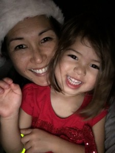 Mommy and Lauren post parade holiday selfie!