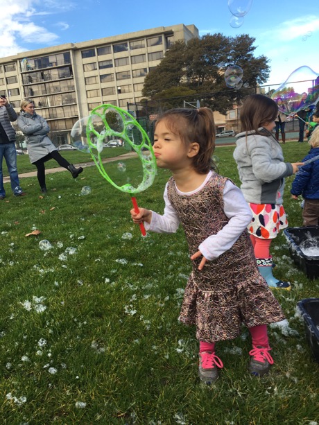 Bubble Maker in training for sure...