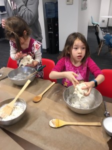 Getting serious about kneading the dough...