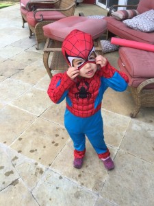 Spider Lauren - ready to save the day!