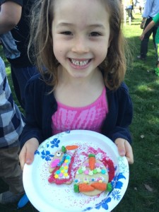 She could have decorated cookies all day - we pulled her away after two...