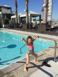 Roof top pool. So. Cool.