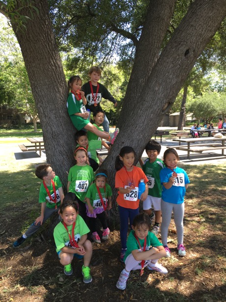 The whole crew, post run