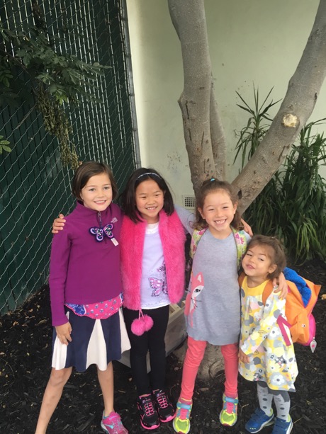 Maile was excited to see her long time friends, Tori and Isobel