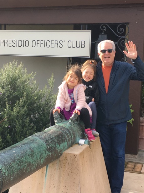 Papa steps out from behind the camera with his girls!