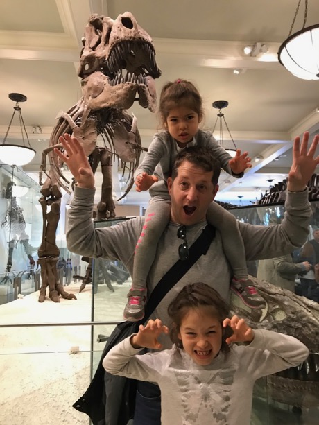 Watch out - 4 tyranosaurs!
